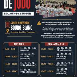 Tournoi 1 - Minimes - BOURG BLANC